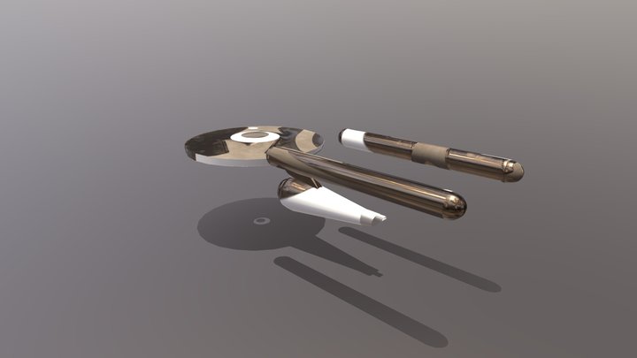 Star ship 3D Model