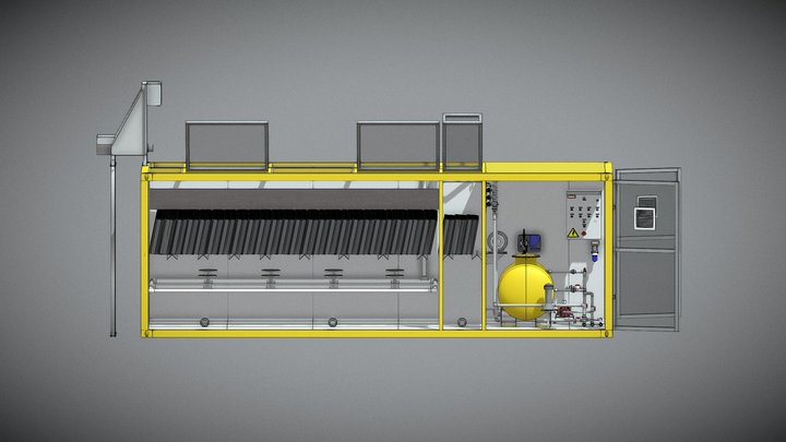 Planta Biobox 3D 3D Model