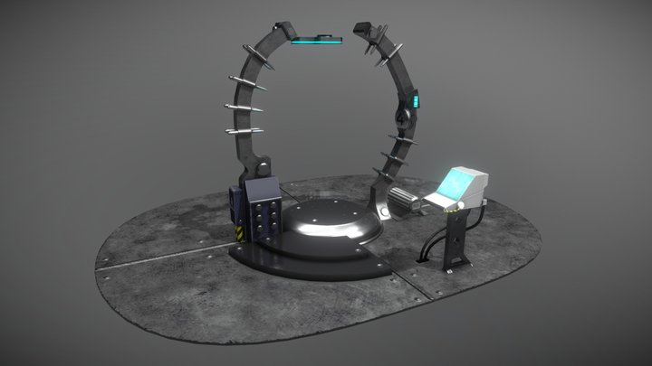 Teleporter 3D Model