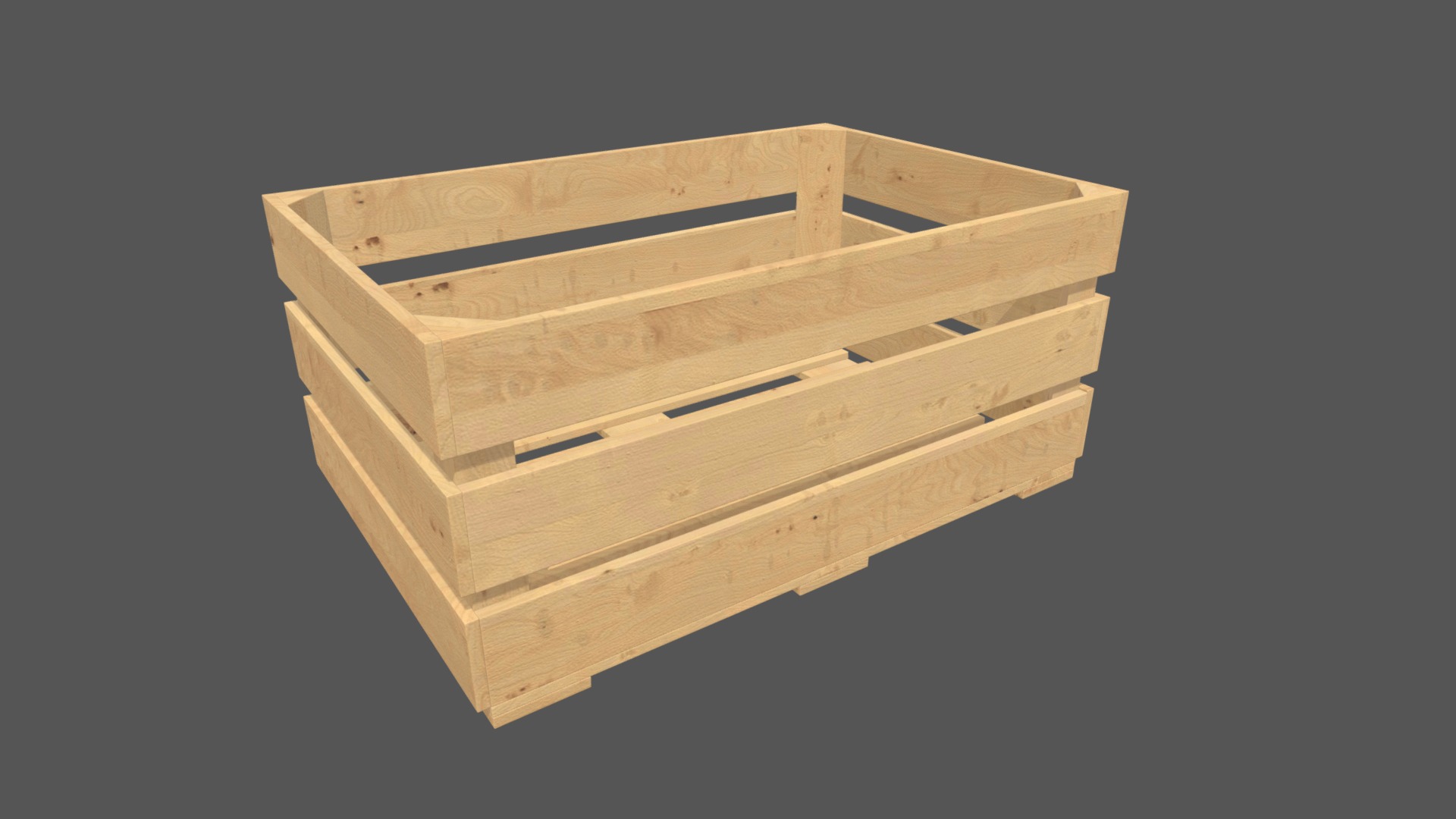 3D model wooden box with nails - This is a 3D model of the wooden box with nails. The 3D model is about a wooden box with a hole in the middle.