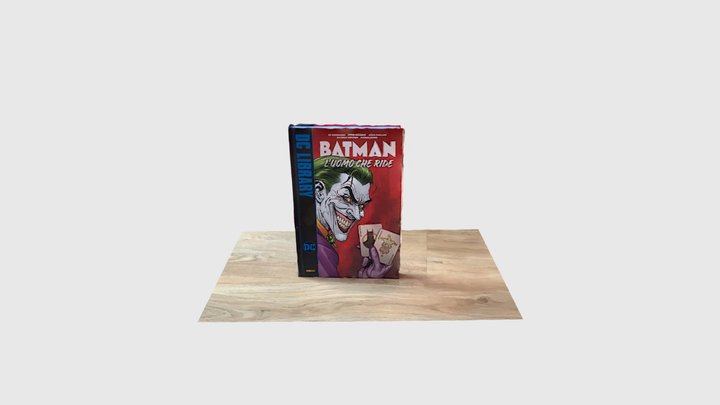 Batman comics book 3D Model