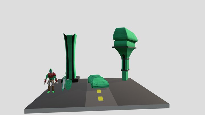 Escena numero #91 3D Model
