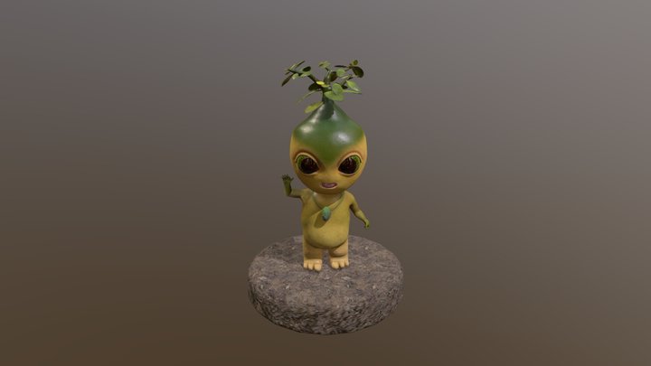 Mandragore 3D Model