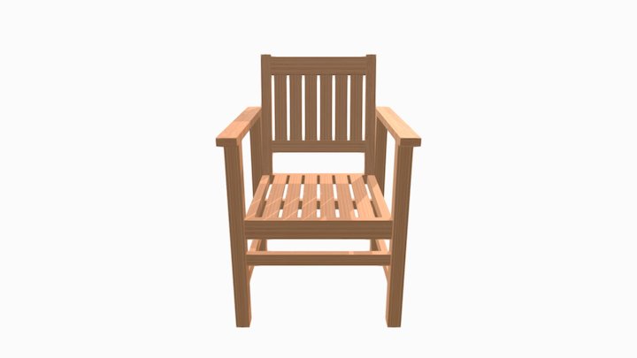 Outdoor Chair 3D Model