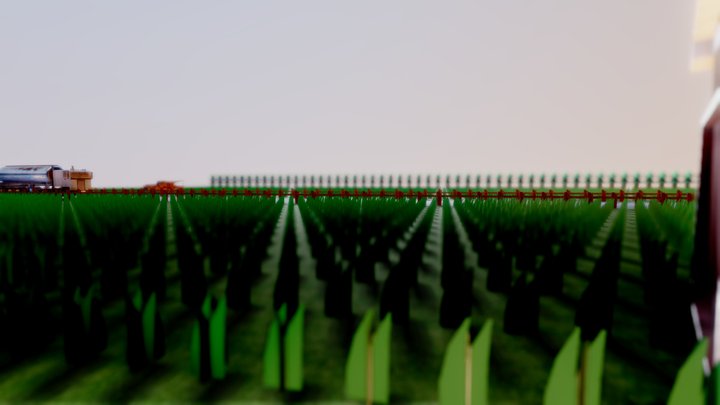 Countryside Scene – Free 3D Model STL
