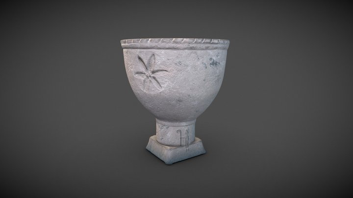 Pila bautismal 3D Model