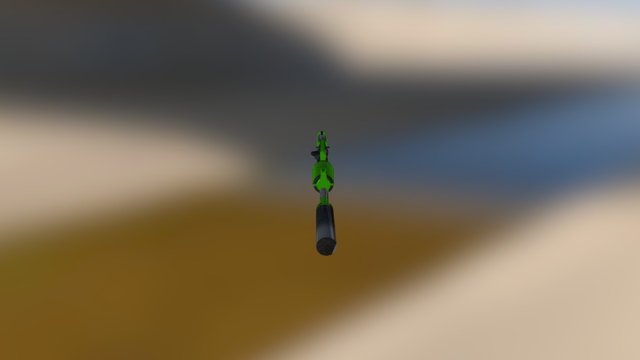 PC-CSGO | M4A1-S "GreenStar" 3D Model