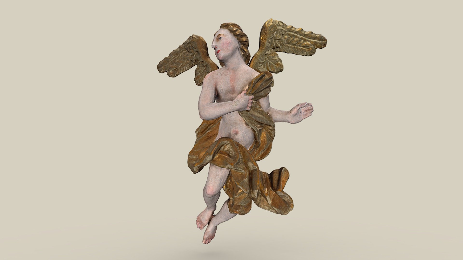 Fliegender Engel — Sketchfab embed 3D viewer
