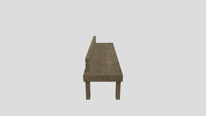Bench 3D Model