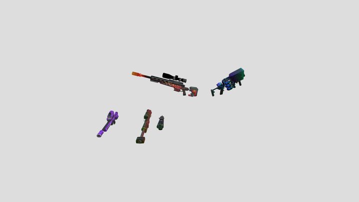 All Exotics 3D Model