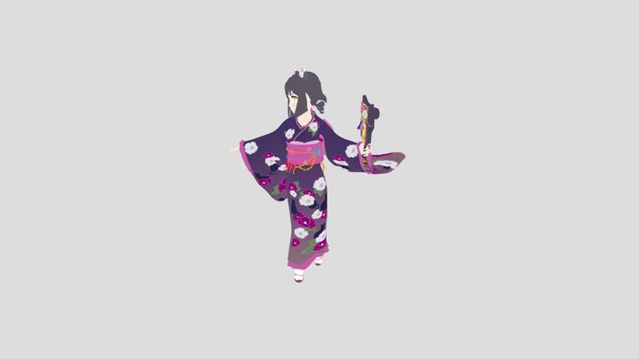 キャル 3D Model