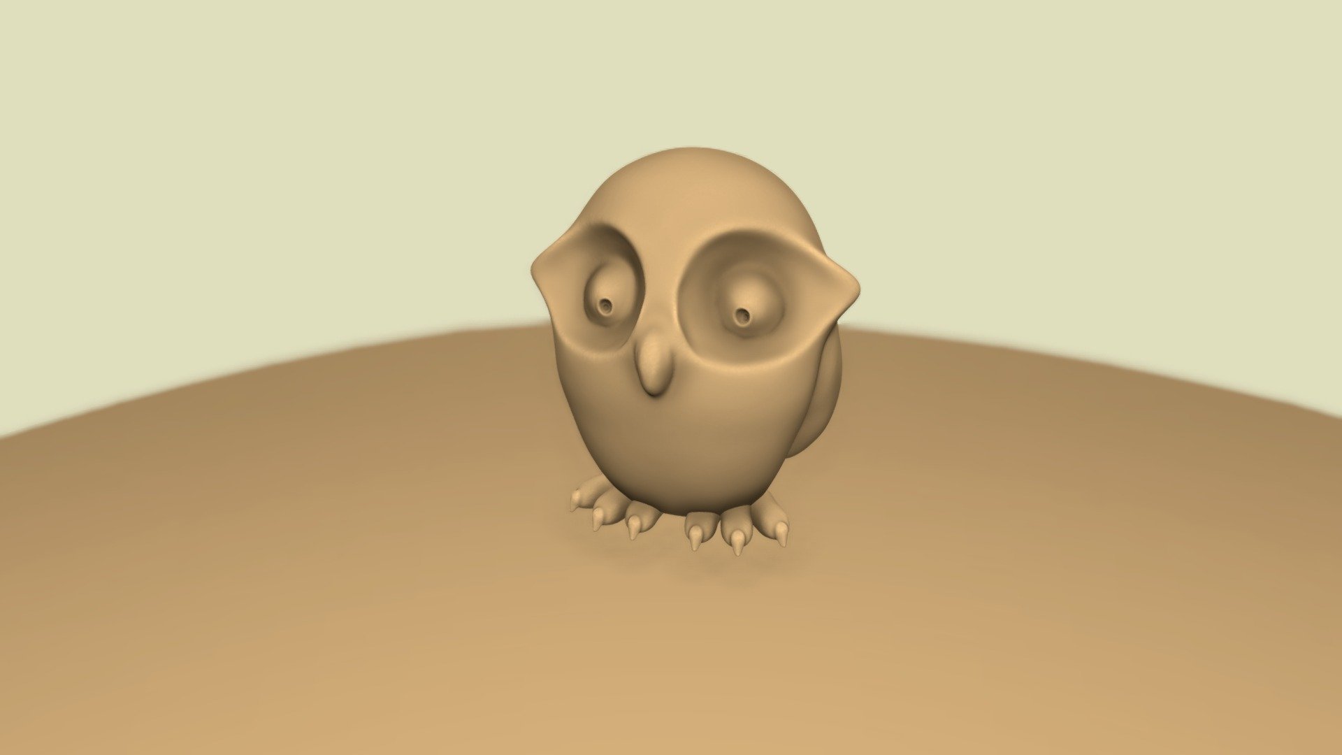 Owl Sculpt
