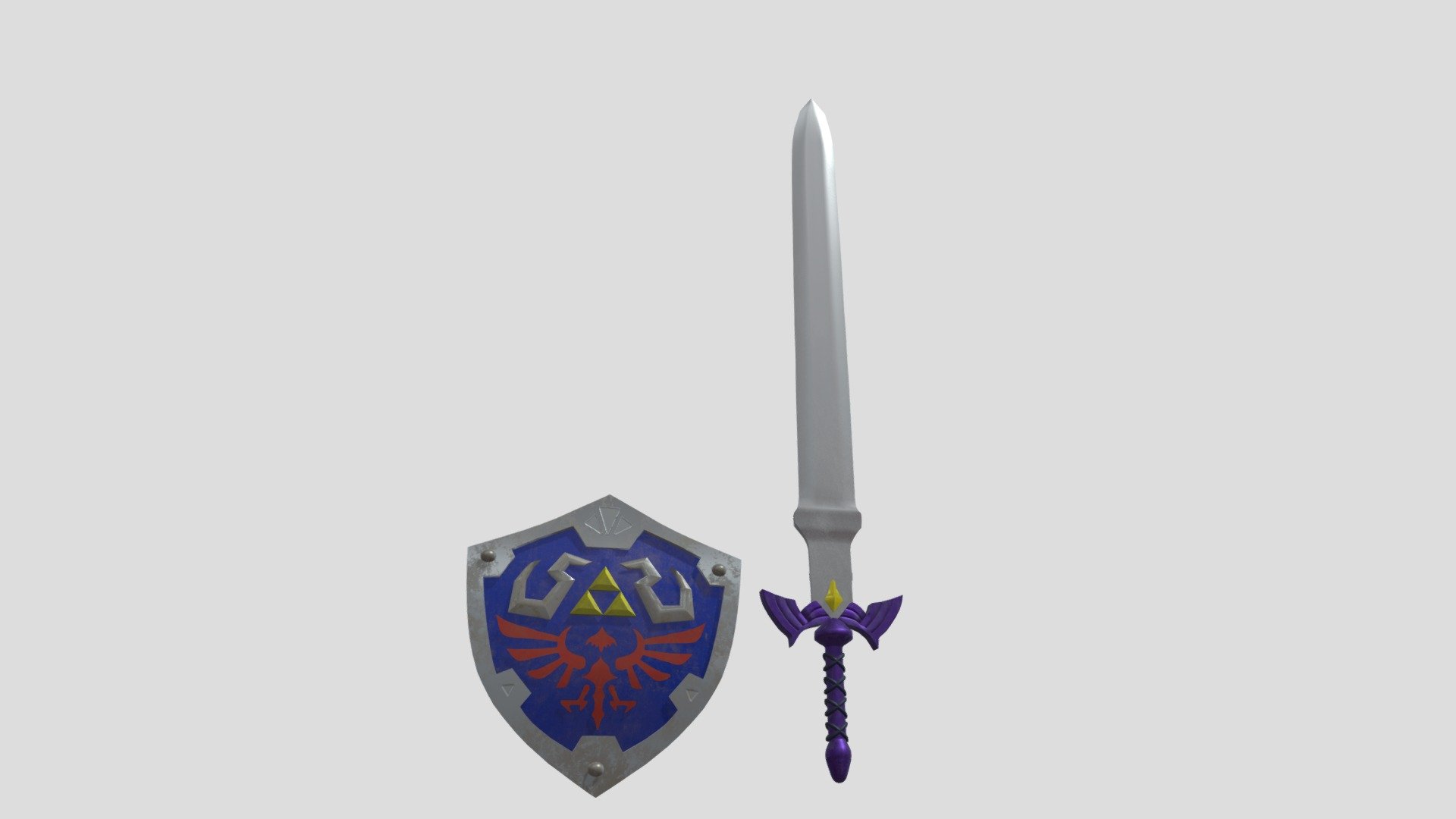 Master Sword And Shield
