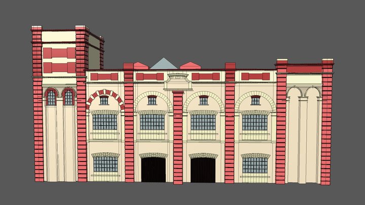 Huggins/Lions Brewery Soho 3D Model