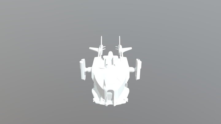 XCOM2 Skyranger Replica 3D Model