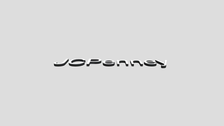 Jcpenney Sign 3D Model