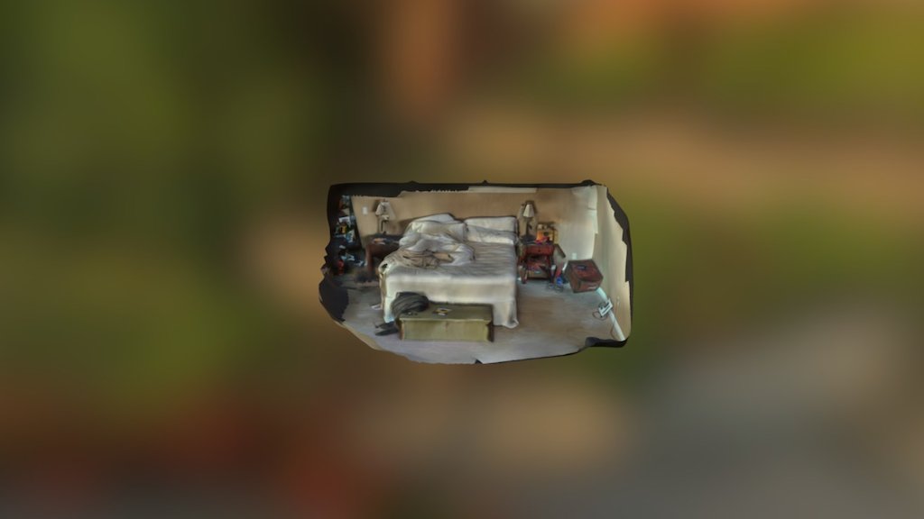Quick scan of the bed with RTAB MAP