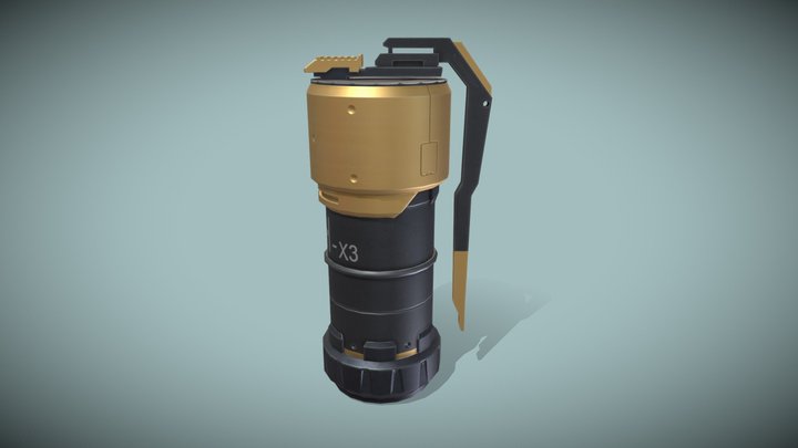 Grenade 3D Model
