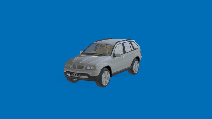 BMW X5 4 3D Model