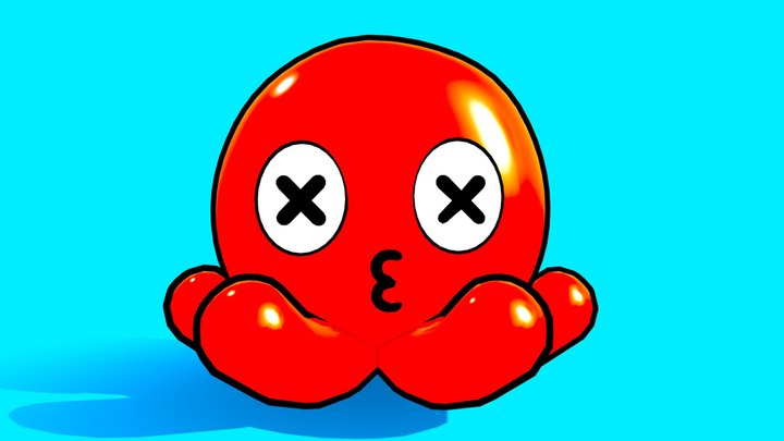 Octopus Chan 3D Model