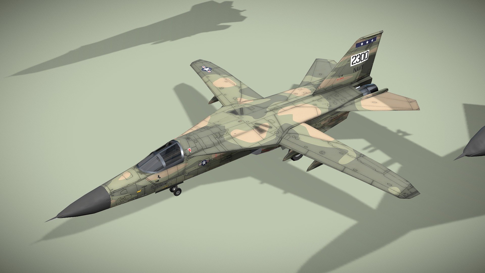 General Dynamics F-111 Aardvark - Buy Royalty Free 3D model by ...