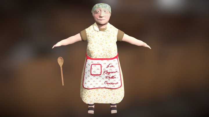 La Regina Della Cucina 3D Model