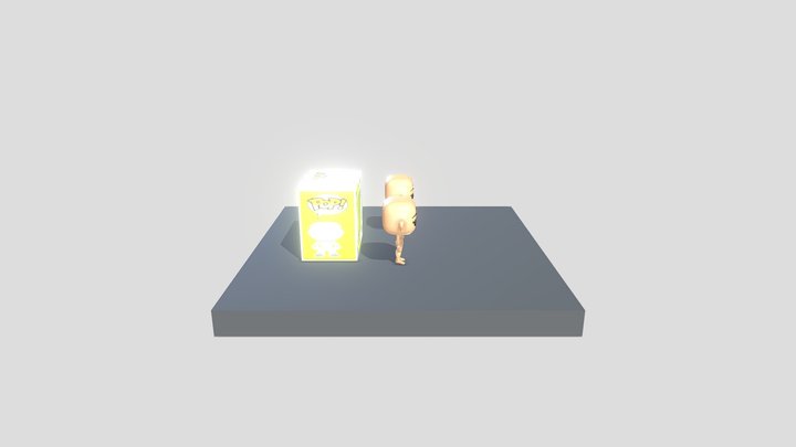 Funko Female Base Model 3D Model