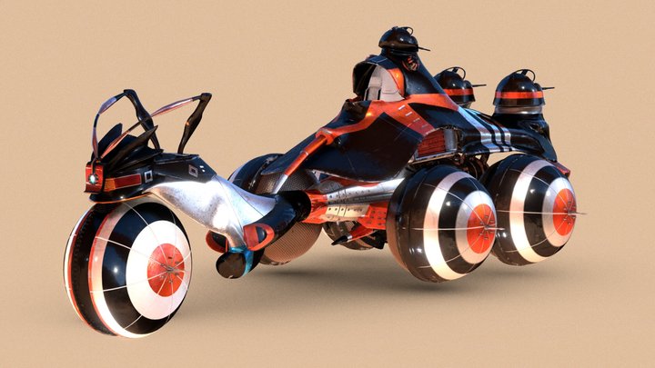 Chris Foss | Jodorowsky's Dune 3D Model