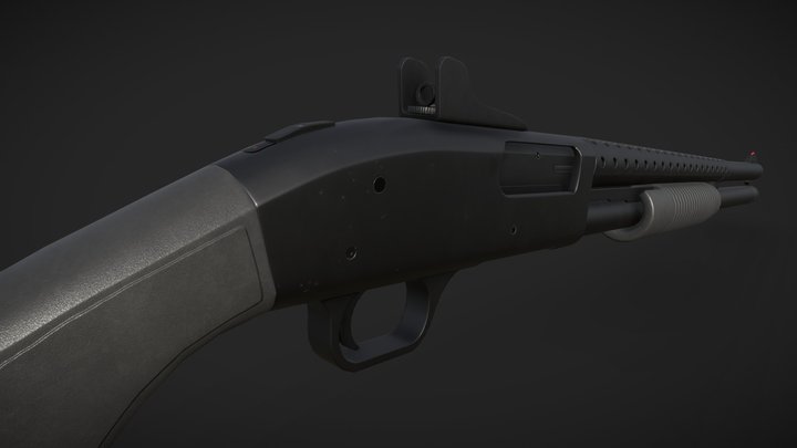 Mossberg 500 3D Model