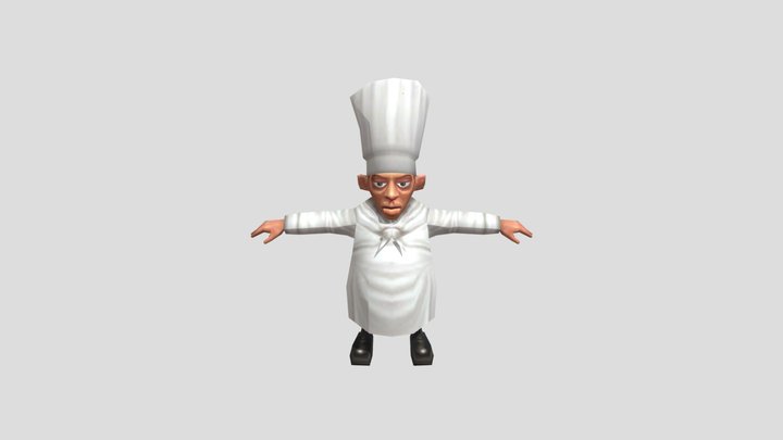 PC Computer - Ratatouille - Skinner 3D Model