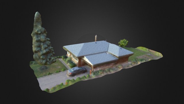 Residential House 3D Model