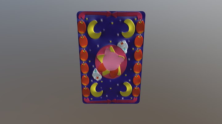 Kirby Card 3D Model