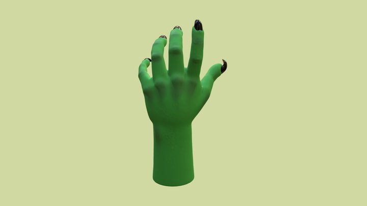 Goblin Hand 3D Model