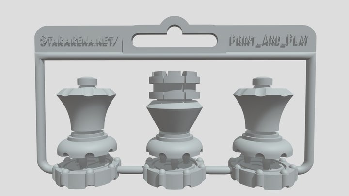 [NEW] BATTLE-COMMAND 3D Model