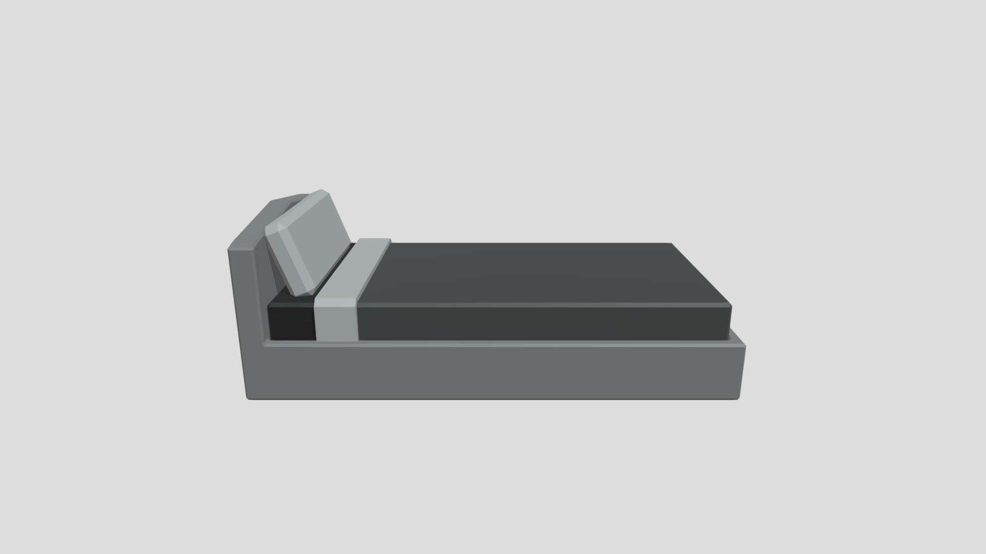 Single Bed - Download Free 3D model by M3ZZA [0dcc58b] - Sketchfab