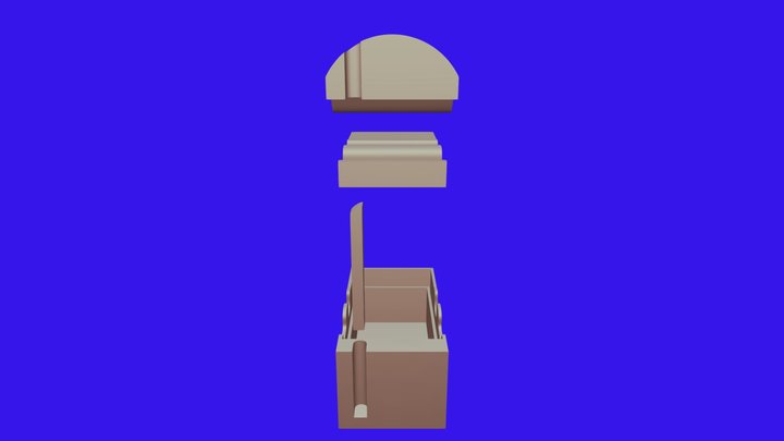 TreasureChestPuzzle 3D Model