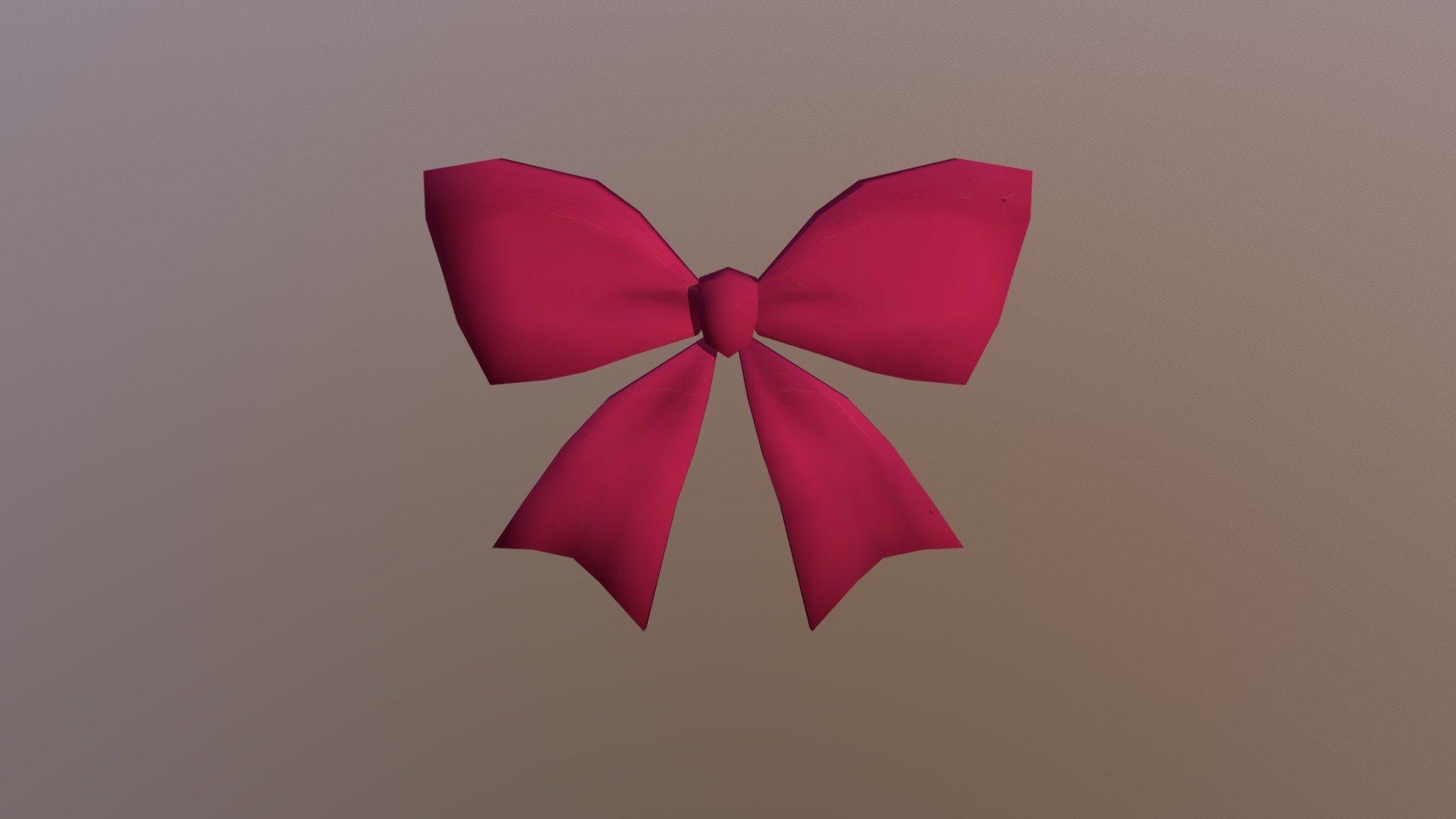 Gift Ribbon 3D Model Free Download