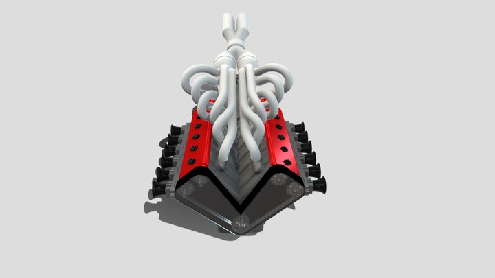 Nilu27 Engine 3D Model