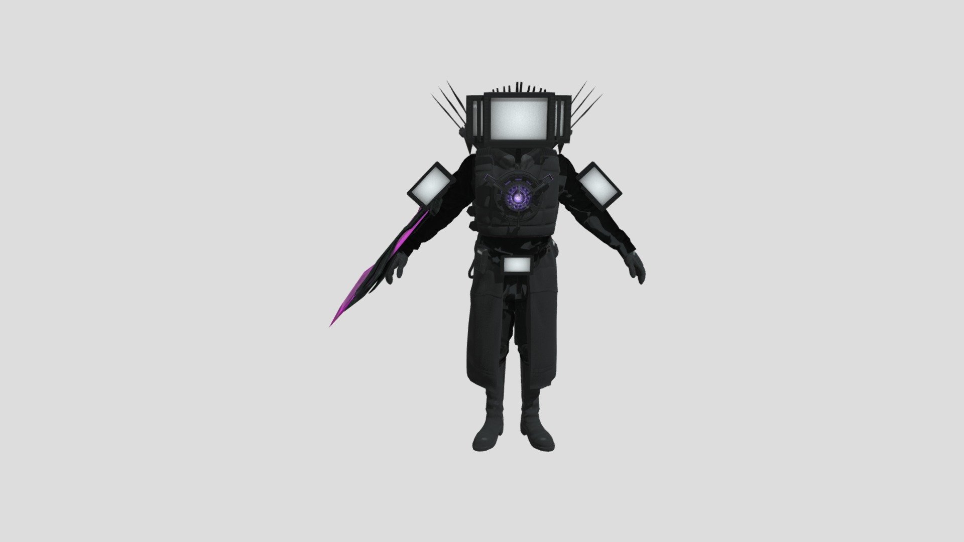 Upgraded Titan Tv-Man - 3D model by WendY42 WendY42 0dcf149