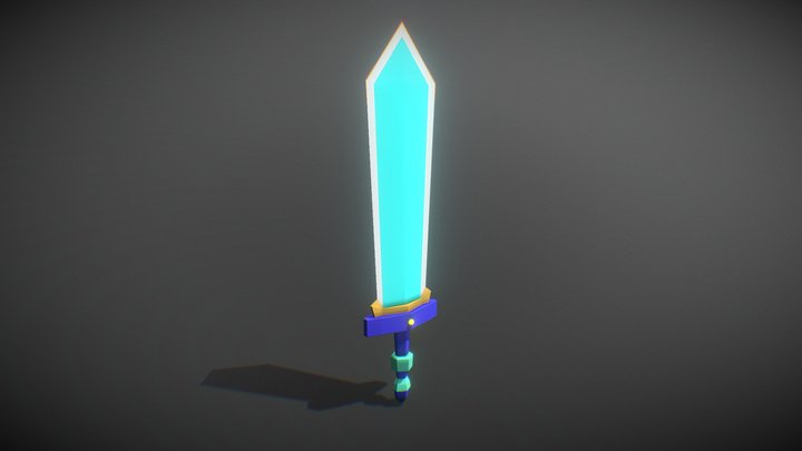 Sword Of Moonlight 3D Model