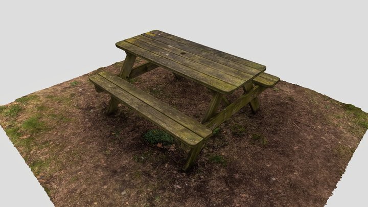 Bench 3D Model