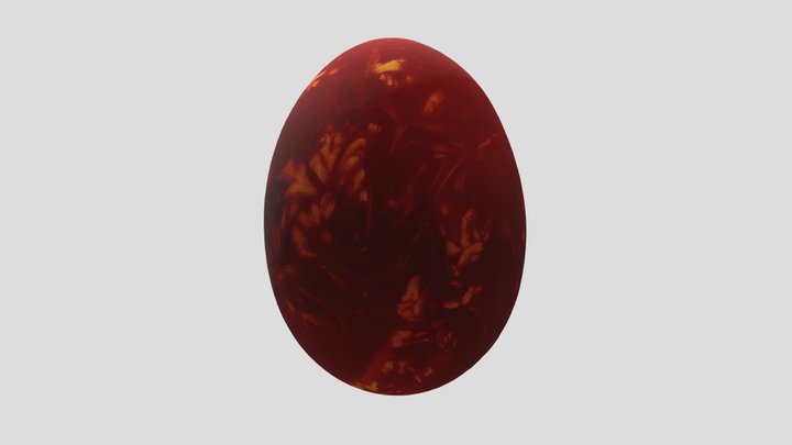 NATURALLY COLORED EASTER EGG