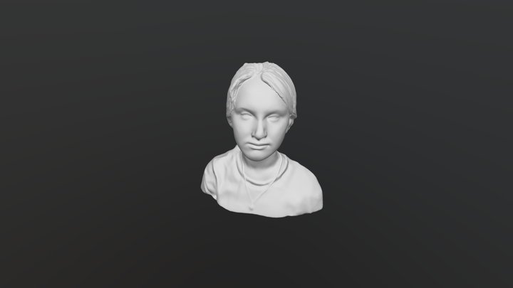 Первый скан человека 3D Model