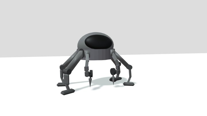 Spider MECH 3D Model