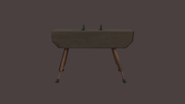 exercise horse 3D Model