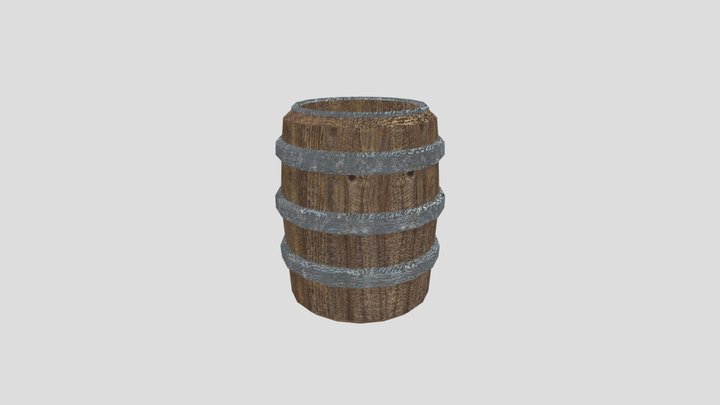 Barrel 3D Model