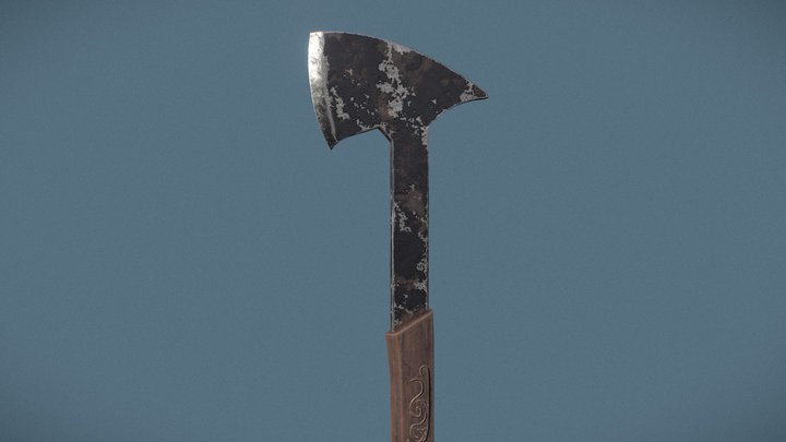 Western axe 3D Model