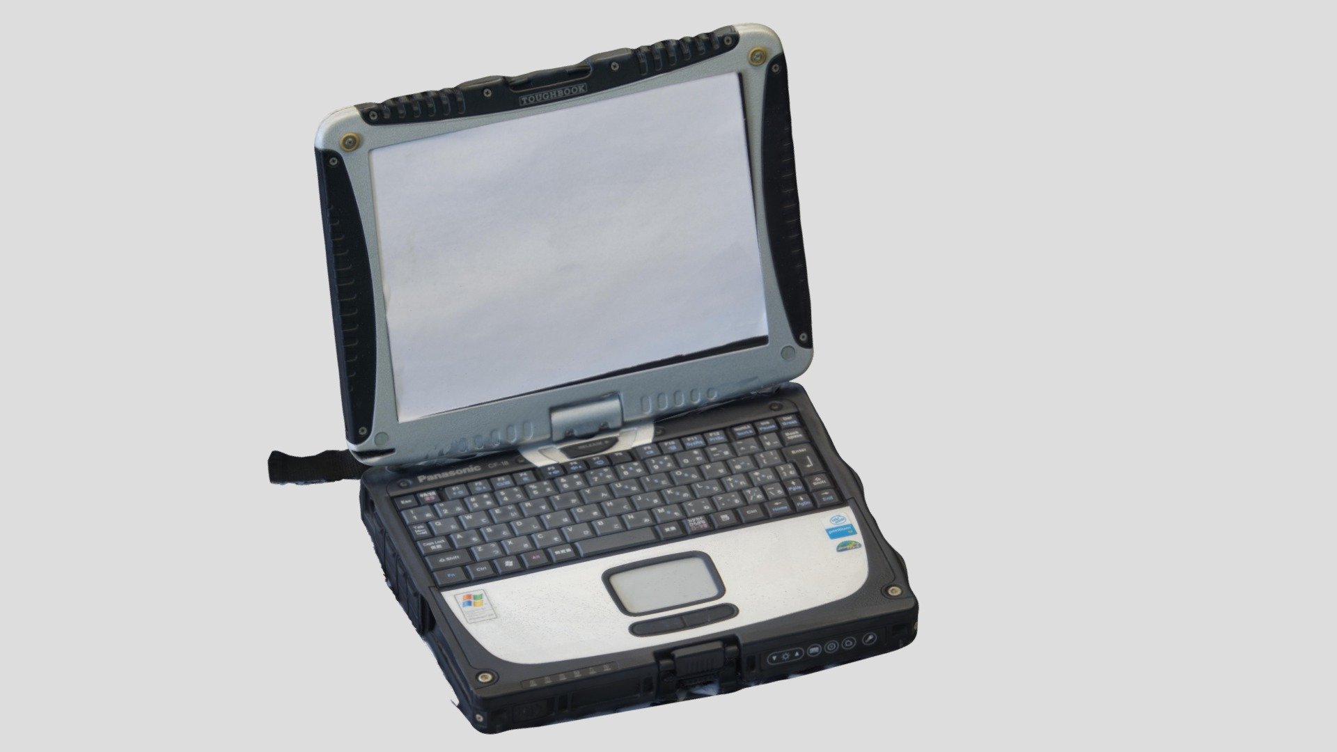 Panasonic Toughbook CF18 Download Free 3D model by Werby213 [0dd4a11] Sketchfab