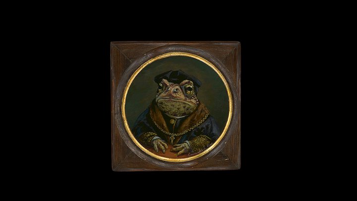 Sir Toad Tuke 3D Model