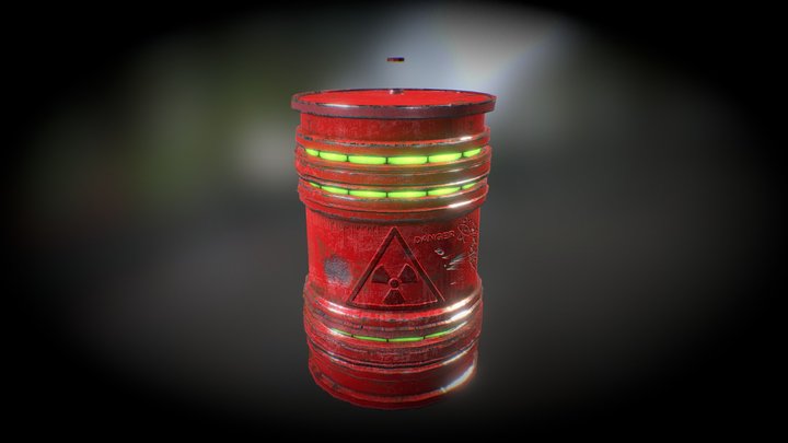 Oildrum 3D Model